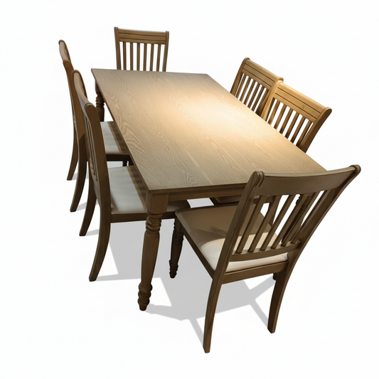 Dining Table Set IH 3746 (1+6) | 7-Seater Dining Furniture Dubai, Abu Dhabi, Sharjah