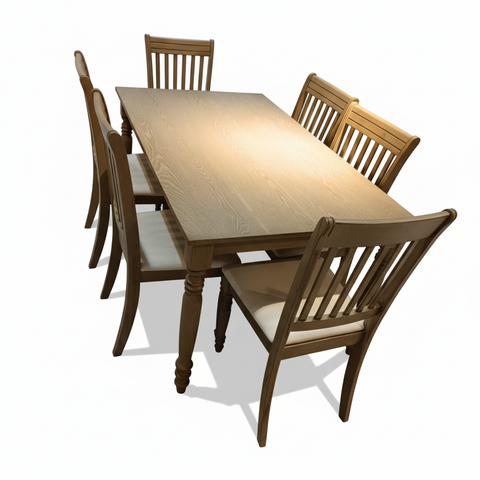 Dining Table Set IH 3746 (1+6) | 7-Seater Dining Furniture Dubai, Abu Dhabi, Sharjah