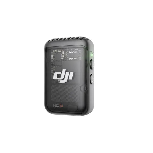 DJI Mic 2 Clip-On Wireless Transmitter Recorder with Built-in Microphone - UAE Delivery