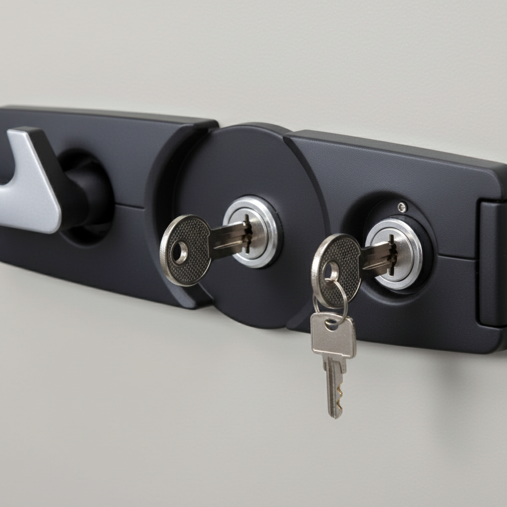 Eagle SS-100 Fire-Resistant Safe – Dual Key Lock System