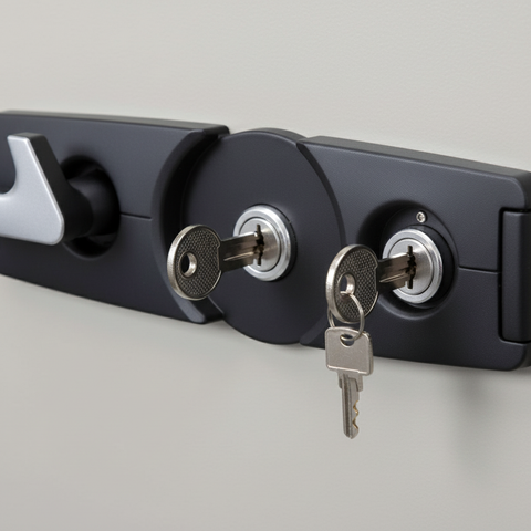 Eagle SS-100 Fire-Resistant Safe – Dual Key Lock System