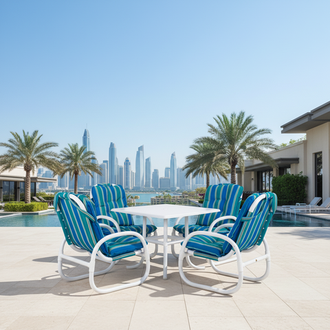 IH 1122 Dining Table and Chair Set UAE | Premium Furniture Dubai