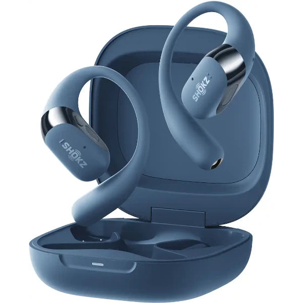Shokz OpenFit 2 True Wireless On-Ear Earbuds UAE | Dubai, Abu Dhabi, Sharjah, Ajman, Fujairah, Ras Al Khaimah & Umm Al Quwain Stone Blue