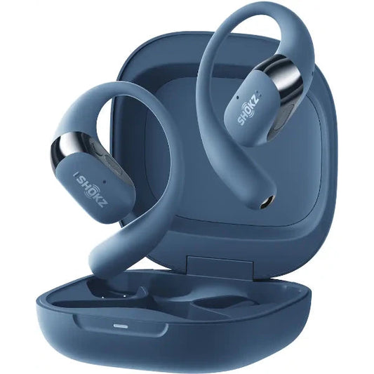 Shokz OpenFit 2 True Wireless On-Ear Earbuds UAE | Dubai, Abu Dhabi, Sharjah, Ajman, Fujairah, Ras Al Khaimah & Umm Al Quwain Stone Blue