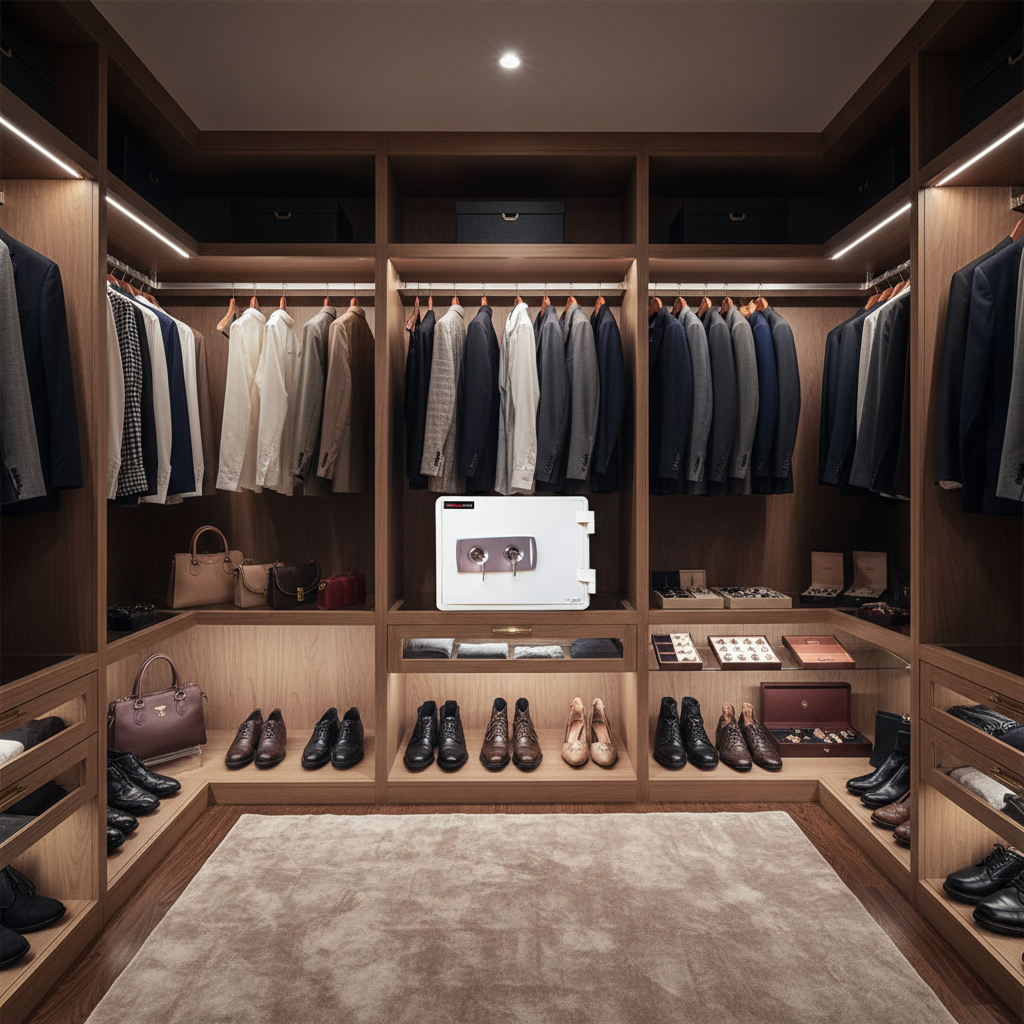 Fire Resistant Safe UAE - Eagle SS-020KK 1-Hour Fireproof Safe with Key Lock | Document & Valuables Protection Dubai