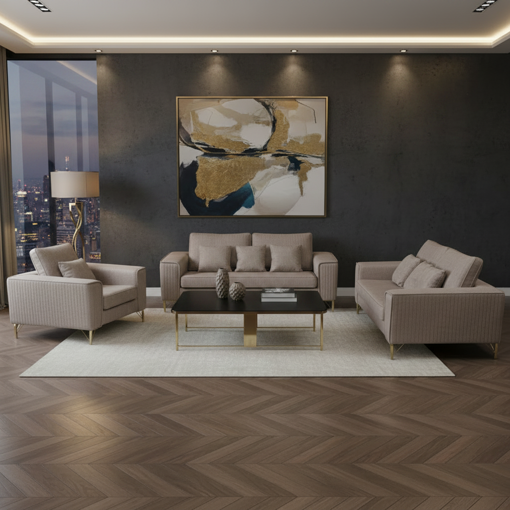 Corner Sofa IH CS-1192 | Premium L-Shape Sofa UAE