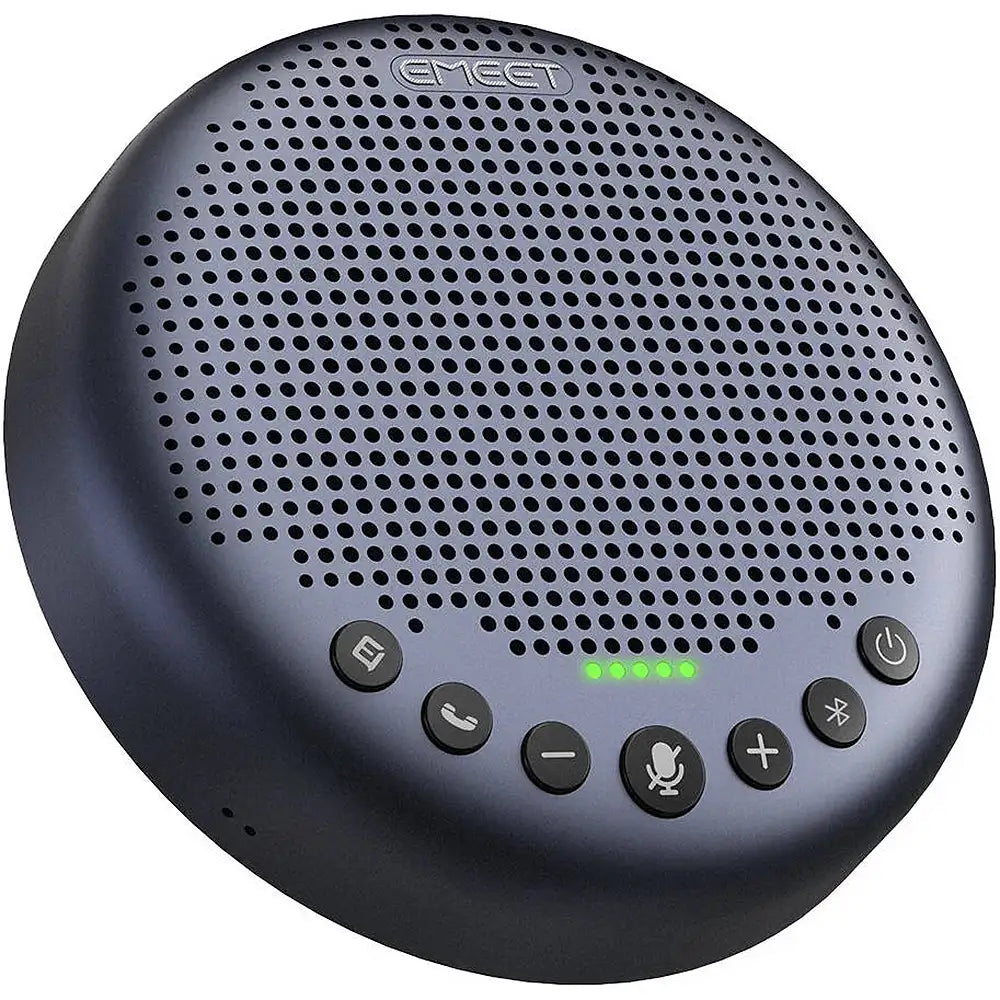 EMEET Luna Plus Conference Speakerphone – 8 Omni Mics, AI Noise Cancellation, 10Hr Battery | UAE