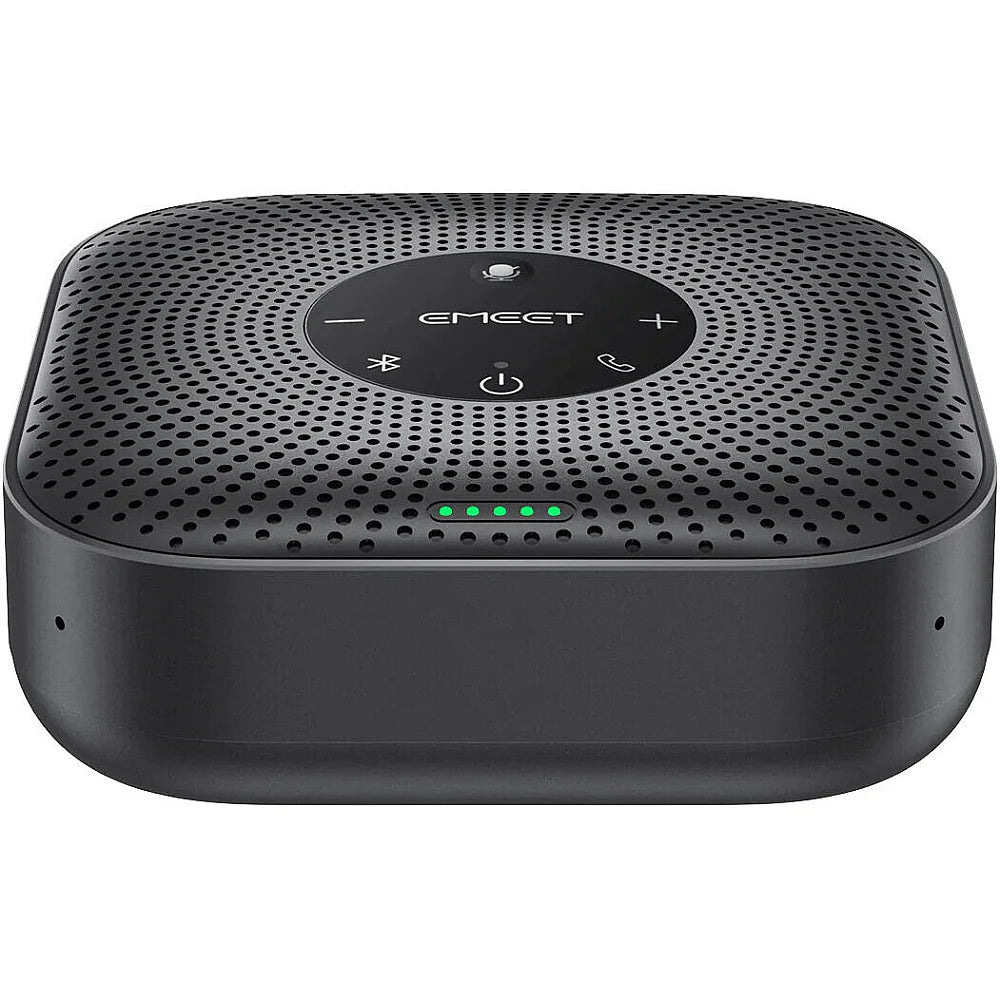 EMEET M0 Plus Conference Speakerphone – 360° HD Audio, 4 Mic Array, Voice IA 4.2, Bluetooth 5.0 | UAE Delivery