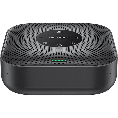 EMEET M0 Plus Conference Speakerphone – 360° HD Audio, 4 Mic Array, Voice IA 4.2, Bluetooth 5.0 | UAE Delivery