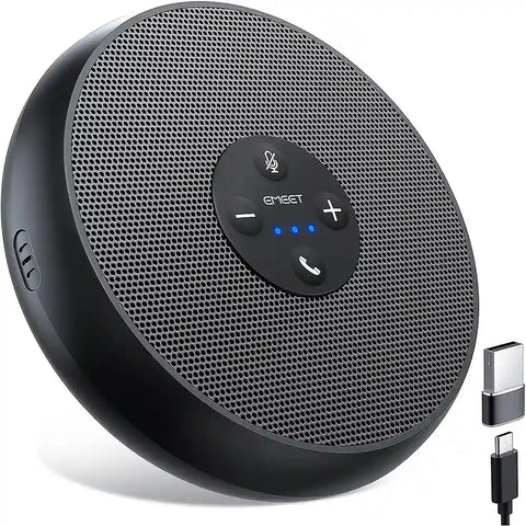 EMEET M1A Conference Speakerphone UAE | 360° Voice Pickup for Zoom & Teams