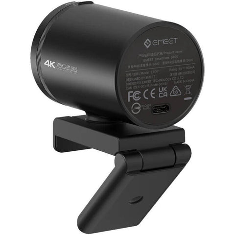 EMEET S600 4K Ultra HD Webcam with Autofocus | UAE-Wide Delivery