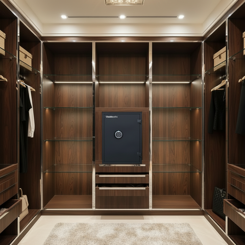 Chubbsafes HOME 50 Digital Safe – 51L, Fire & Burglary Resistant, Anthracite Finish