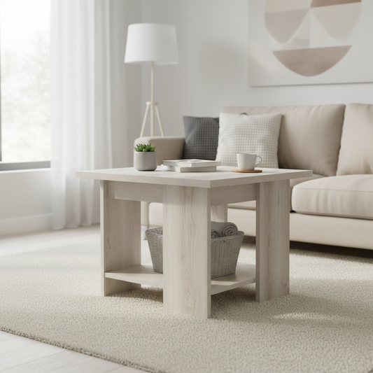 Coffee Table IH 4060 | Modern Fume Glass Centre Table – INFINI HOMES UAE
