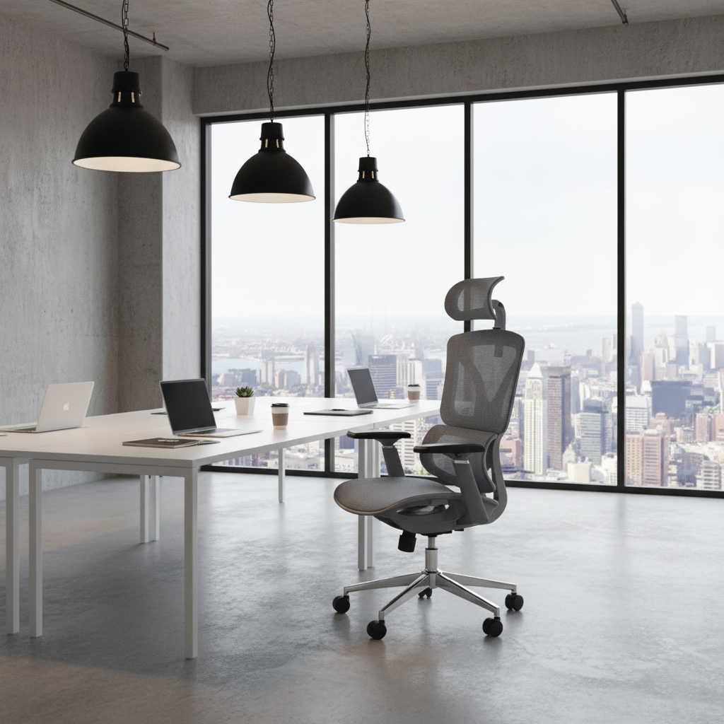 High Back Mesh Office Chair with 4D Adjustable Arms | IH-331LK