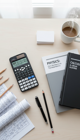 Casio FX-991EX Scientific Calculator - 552 Functions, Solar & Battery Powered for Students & Engineers UAE