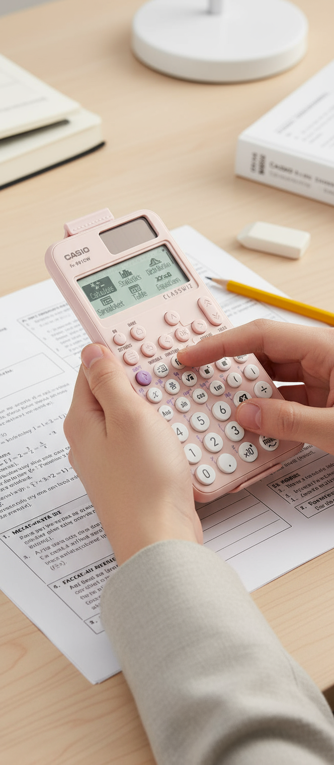 Casio ClassWiz FX-991CW Scientific Calculator | UAE Students & Engineers | QR Code Display