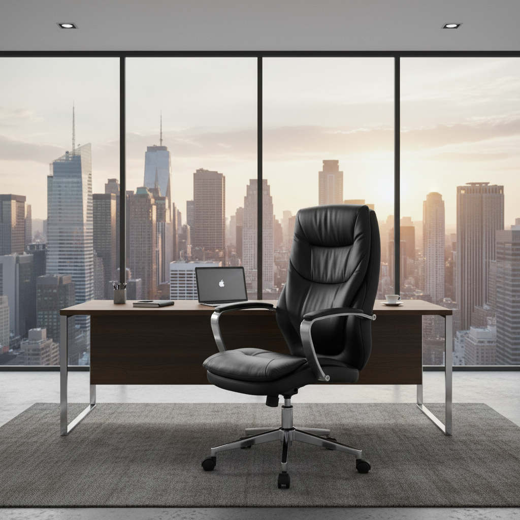 SENOR HB-ALM Heavy Duty High Back Executive Chair | UAE