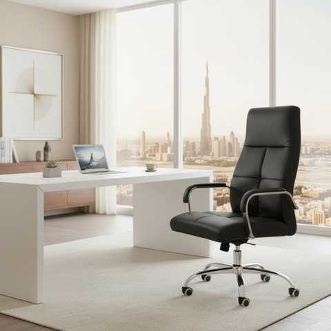 INFINI HOMES High Back Swivel Chair UAE - Model Cooper 216 HB Dubai Abu Dhabi Sharjah