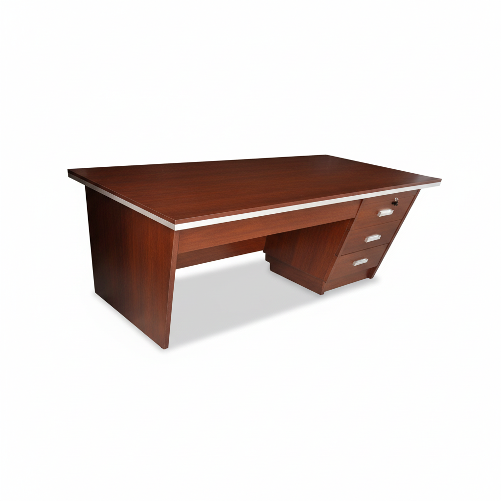 Office Desk 1.2m Golden Oak - Premium Executive Desk UAE | INFINI HOMES
