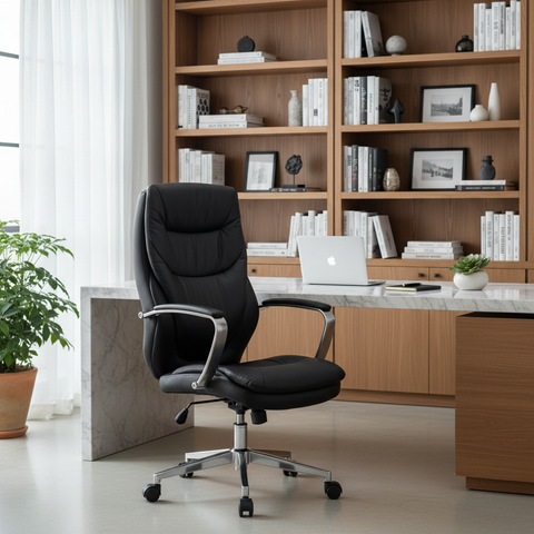 SENOR HB-ALM Heavy Duty High Back Executive Chair | UAE