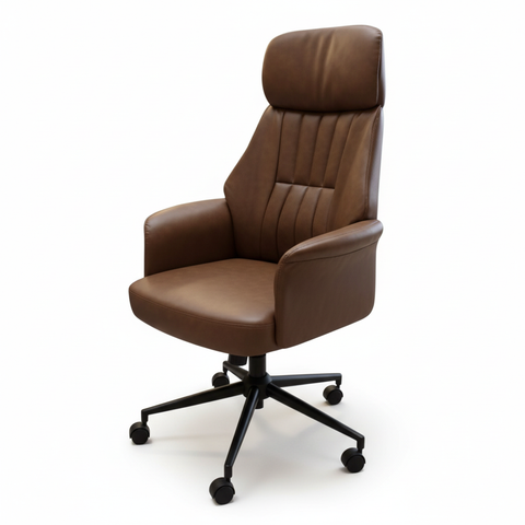 Brown Executive Office Chair IH 9521 | Premium Ergonomic Office Seating Dubai UAE