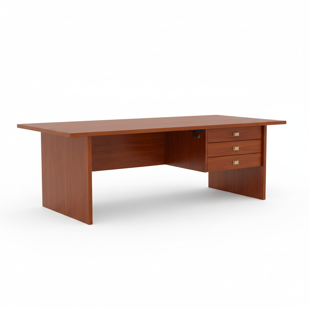 Office Desk Cherry Wood 120x60x75 cm | Premium Desks UAE