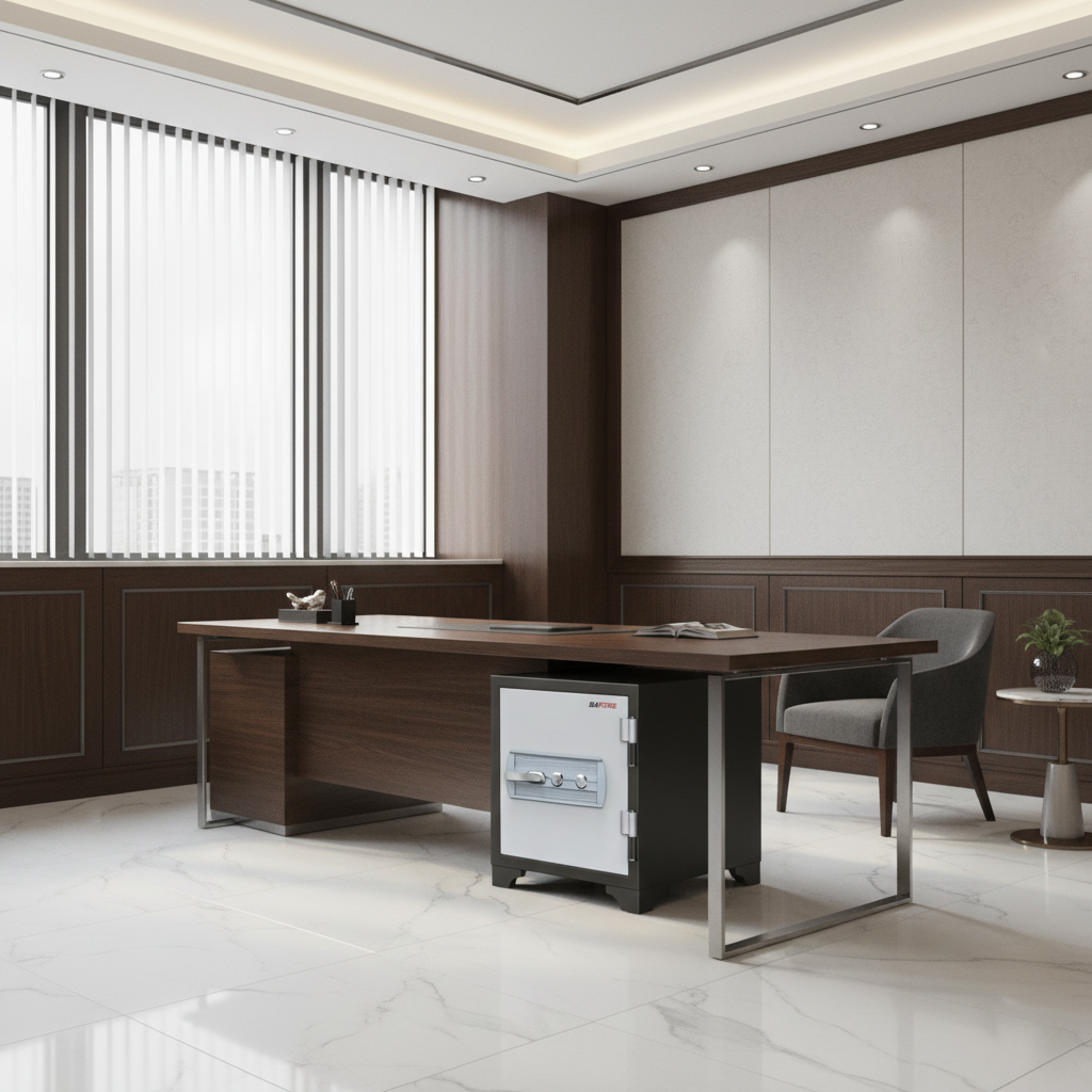 SAFIRE FR 445 Fire Safe Under Executive Office Desk – 120-Min Fire Protection Security Safe UAE