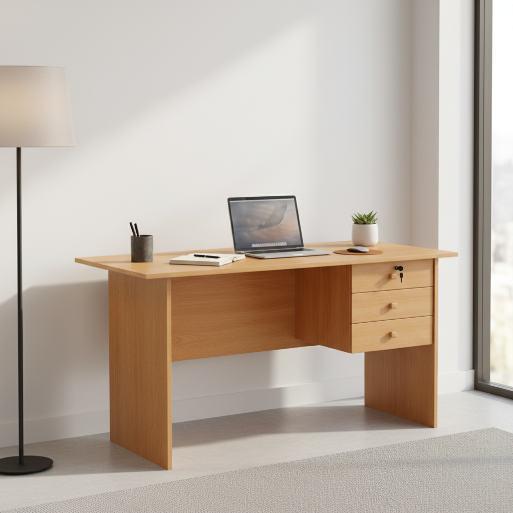 Office Desk Cherry 117x57x72 cm | Premium Workspace Furniture UAE