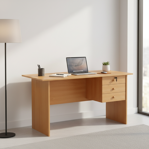 Office Desk Cherry 117x57x72 cm | Premium Workspace Furniture UAE