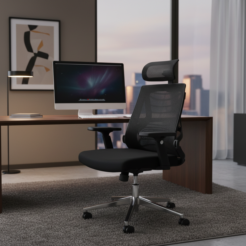Office Chair Black IH-8805 | Premium Ergonomic Seating UAE | Dubai Abu Dhabi Sharjah