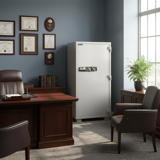 Eagle Safes Fire Resistant Safe SS-350K+K Dubai Abu Dhabi UAE - Premium Security Solution