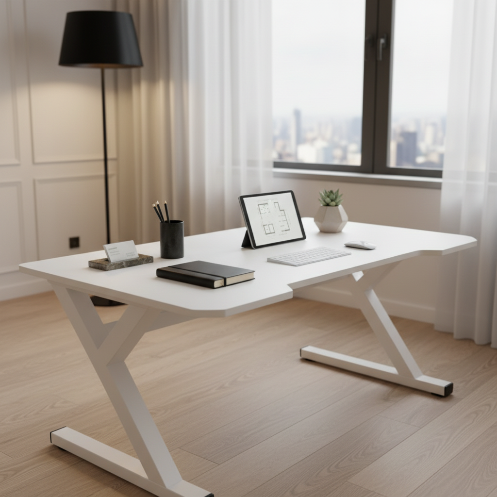 Gaming Table White IH 300 WHT | Premium Office Furniture UAE