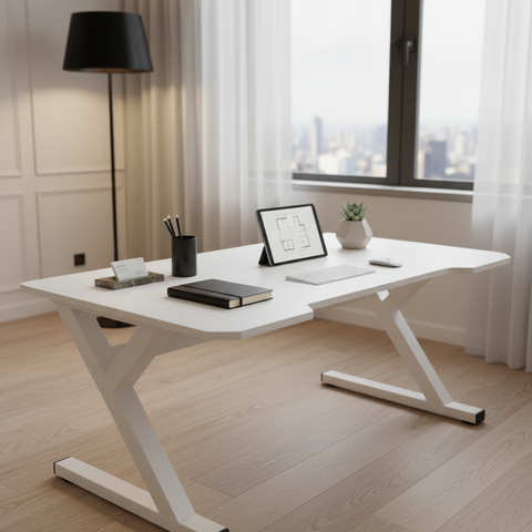 Gaming Table White IH 300 WHT | Premium Office Furniture UAE