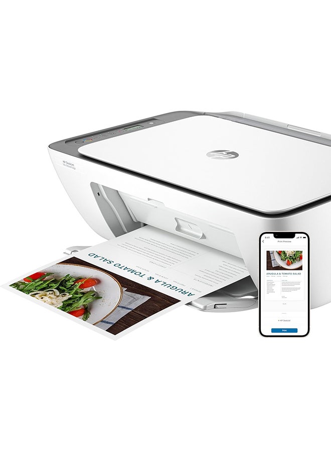 HP DeskJet 2876 All-in-One Printer wireless printing from mobile – shop online UAE