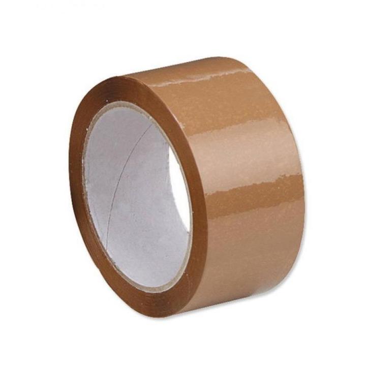 Brown Tape 100 Yards - Premium Packaging Tape by INFINI HOMES