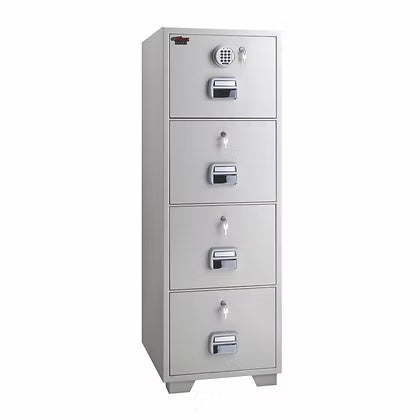 Eagle Safes FR Filing Cabinet SF680-4EKK - 4 Drawer Fire Resistant Cabinet Dubai UAE | Premium Office Security Storage