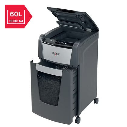 Rexel Optimum AutoFeed+ 225X Automatic Cross Cut Paper Shredder