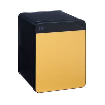 METACEL Fire Resistant Safe MC-040C1 Yellow - Digital Lock & Fingerprint Sensor | UAE Delivery