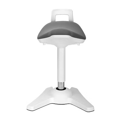 Mobile Height Adjustable Desk with Lockable Casters + Wobble Chair - UAE Wide Delivery | INFINI HOMES