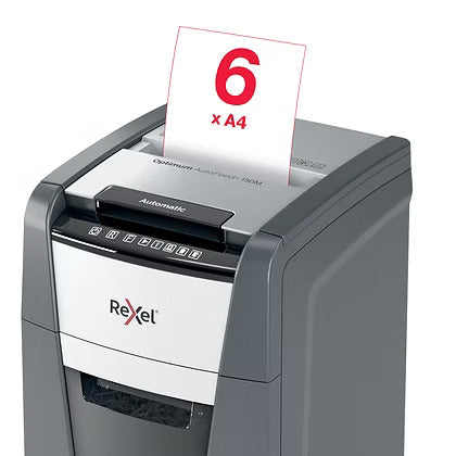 Rexel Optimum AutoFeed+ 150M Automatic Micro Cut Paper Shredder - UAE Wide Delivery
