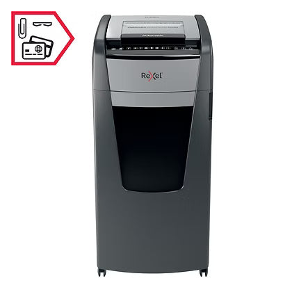 Rexel Optimum AutoFeed+ 600M Automatic Micro Cut Paper Shredder - UAE Delivery Available