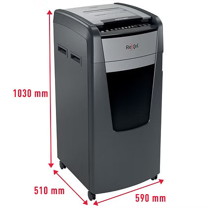 Rexel Optimum AutoFeed+ 600M Automatic Micro Cut Paper Shredder - UAE Delivery Available