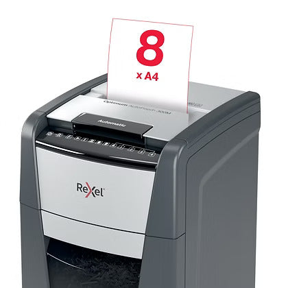 Rexel Optimum AutoFeed+ 300M Automatic Micro Cut Paper Shredder - UAE Wide Delivery