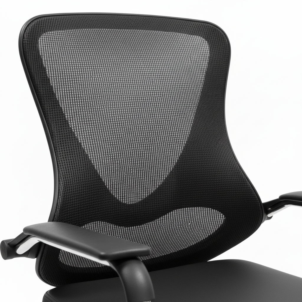 Visitor Chair Black IH 1040 BLK - Premium Office Seating UAE