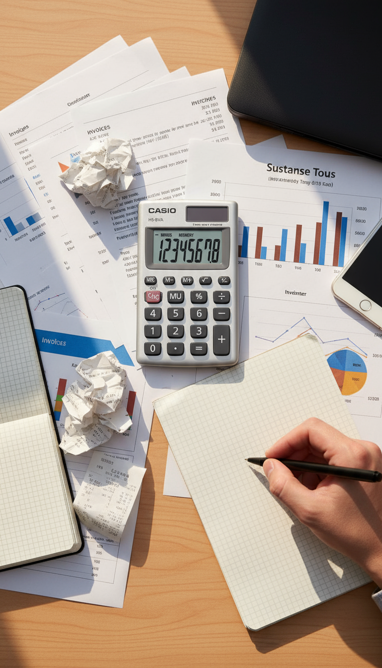 Casio HS-8VA Solar Calculator - Pocket Size 8-Digit Display | UAE