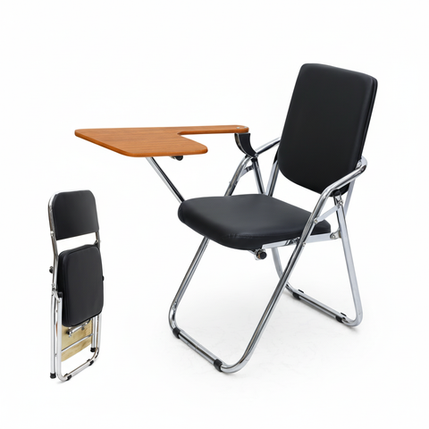 Folding Writing Chair with Desk - Ergonomic Study Chair UAE | INFINI HOMES