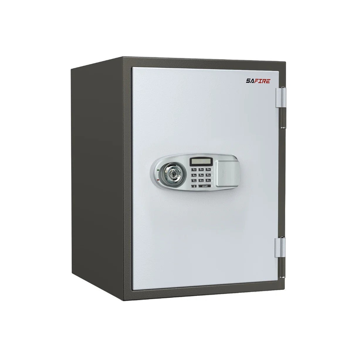 SAFIRE FR40 Fire-Resistant Safe – Grey, Dual Lock (Key + Digital)