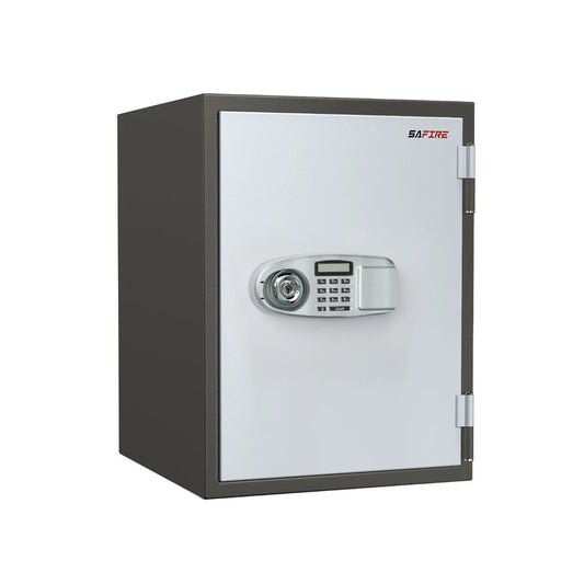 داخل خزنة SAFIRE FR40 مقاومة للحريق بقفل رقمي ومفتاح - SAFIRE FR40 Fire Safe Interior Digital Key Lock Dubai