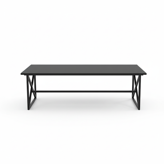 Gaming Table with LED Light Black 120x60x75cm | UAE-Wide Delivery