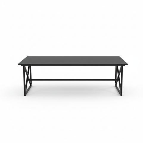 Gaming Table with LED Light Black 120x60x75cm | UAE-Wide Delivery